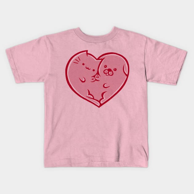 Forbidden Love Kids T-Shirt by kg07_shirts